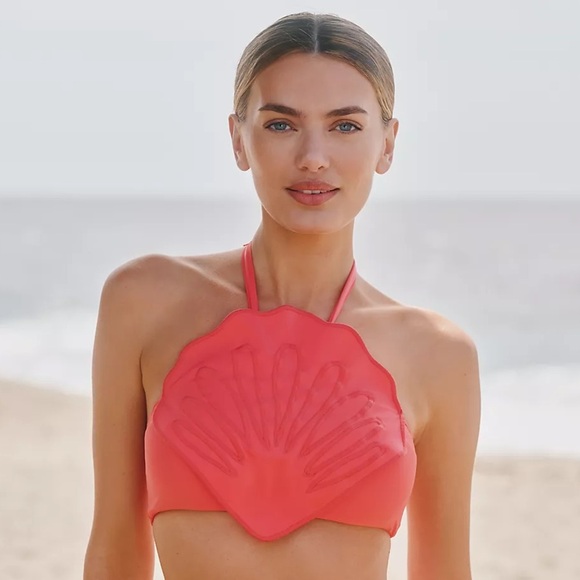 NWT! FARM Rio x Anthropologie Shell Swim Top - Size XS 🌻